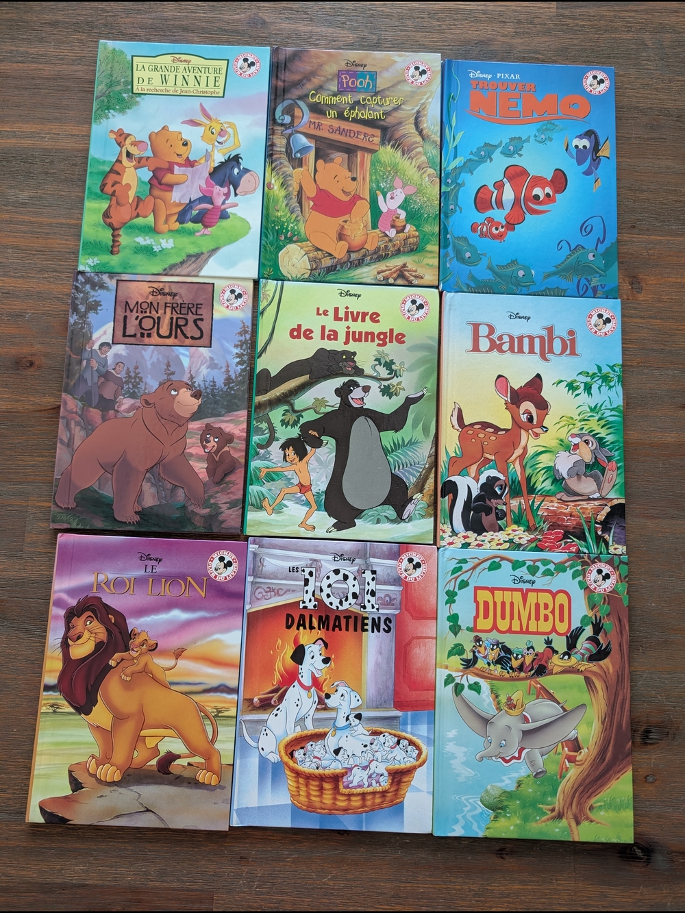 Disney Classic Storybook Lot — Winnie the Pooh, Nemo, Bambi & More